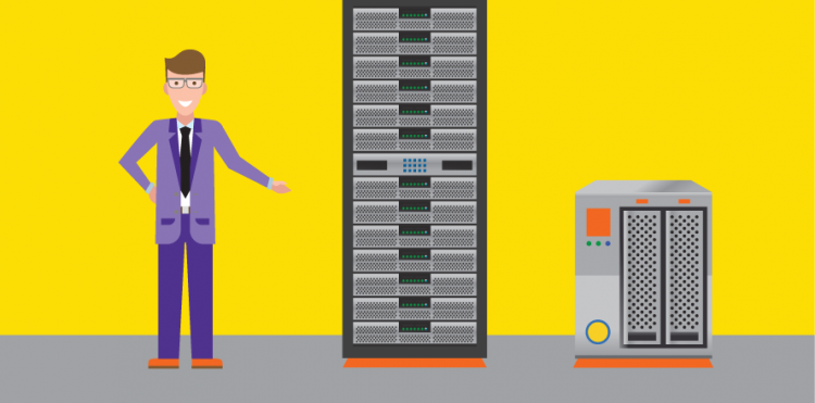 Grafika ilustracyjna router sieciowy blog Orange Polska