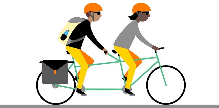 Grafika ilustracyjna - tandem
