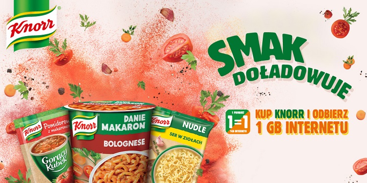 1 GB dla smakoszy Knorr w Orange na kartę ;-)