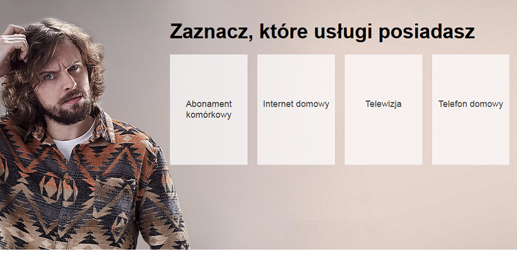 Kalkulator Orange Love - ile usług posiadasz. 