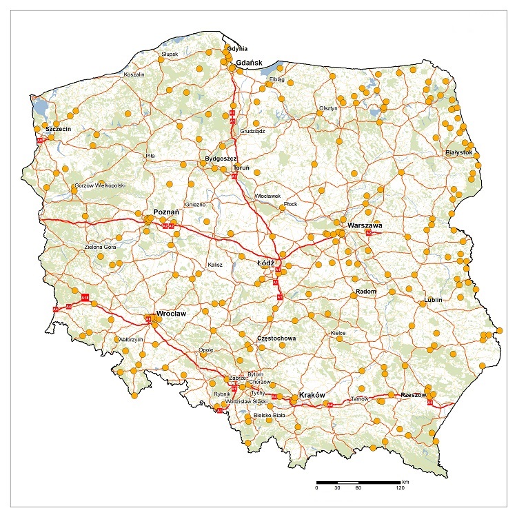 Stacje bazowe z 4G LTE uruchomione po raz pierwszy na mapie Polski 