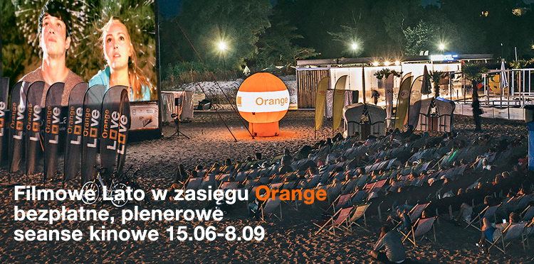 Wakacyjne kino plenerowe od Orange – wideo z Kołobrzegu