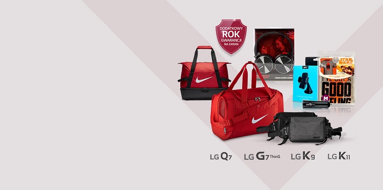 Smartfony od LG z prezentami