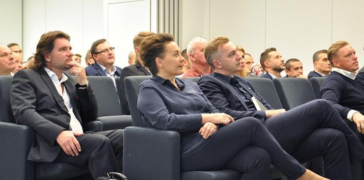 Bozena Lesniewska na spotkaniu Orange FAB