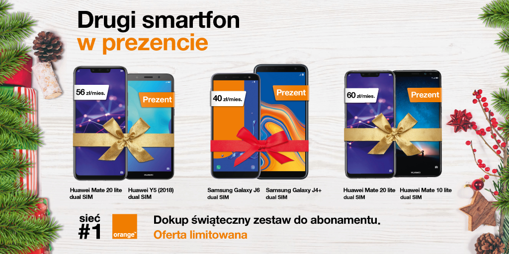 Orange rozdaje prezenty na święta