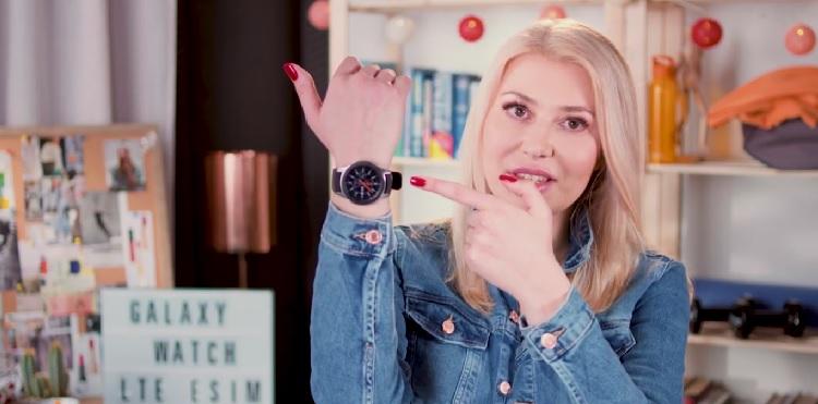Samsung Galaxy Watch LTE eSIM - grafika ilustracyjna