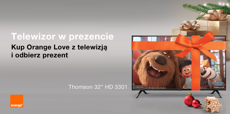 Telewizor oraz drugi smartfon w prezencie pod choinkę w świątecznej ofercie Orange