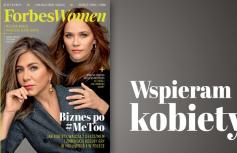 Okładka numery Forbs Women 1/2020 z hasłem - wspieramy kobiety