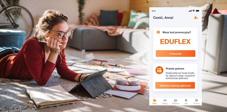 Ruszyła specjalna akcja Orange Polska wspierająca zdalną naukę. Nawet 200 GB internetu do wykorzystania z kodem EDUFLEX. 