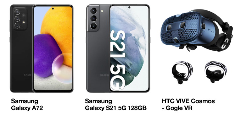 Tańsze Samsungi i gogle VR HTC
