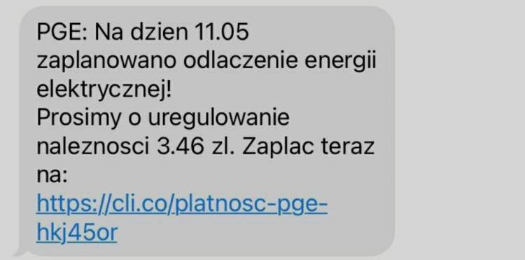 Phishingi na PGE – uważaj, co akceptujesz!