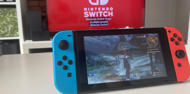 polskie gry wiedzmin nintendo switch