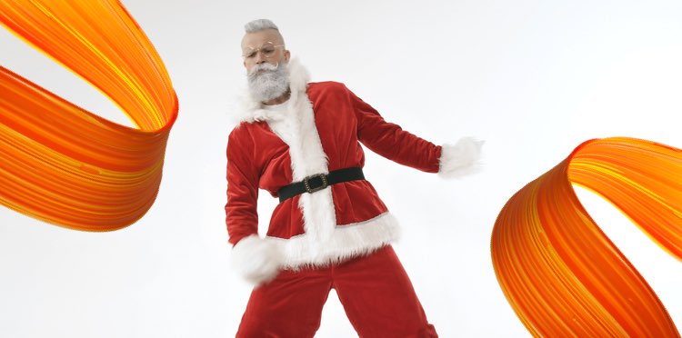 Mikołajki w stylu Orange Flex