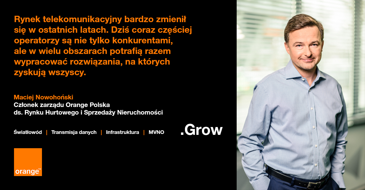 Nowe otwarcie Orange Polska na rynku hurtowym: rozwój współpracy międzyoperatorskiej, wkrótce oferta MVNO