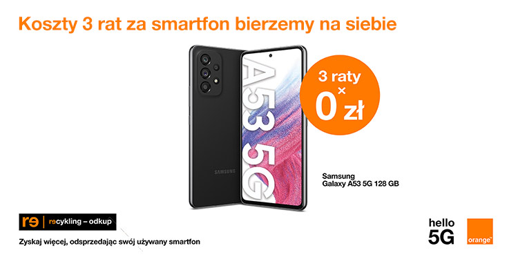 Orange bierze na siebie 3 raty za smartfon i zachęca do odpowiedzialnego rozstawania się ze starymi urządzeniami