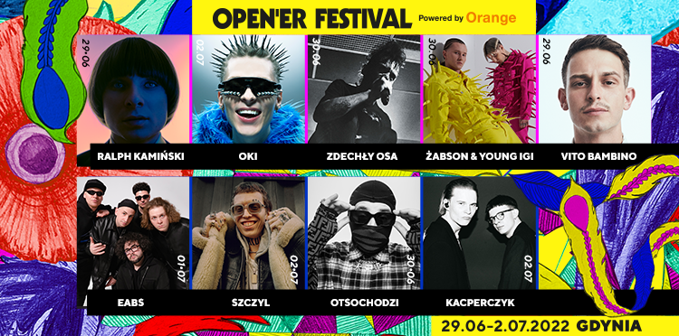 Do line-upu Open’er Festival powered by Orange  2022 dołącza polska część składu