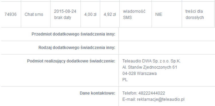Rzekoma randka okazuje się płatnym serwisem dla dorosłych