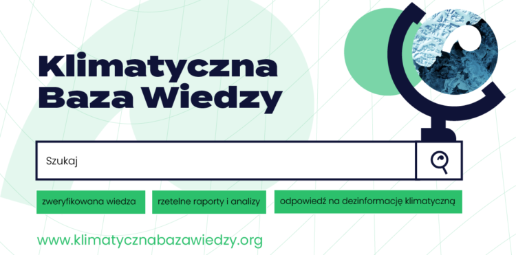 Baza wiedzy o klimacie zamiast opinii Tośka z Facebooka