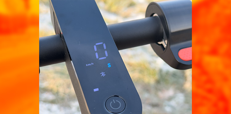 electric scooter panel