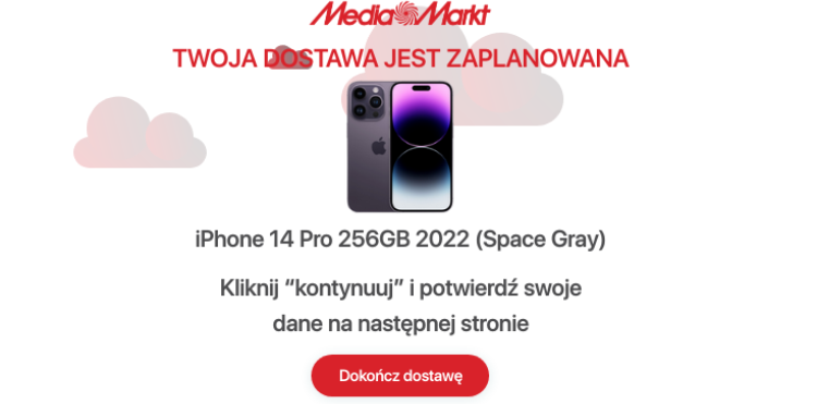 Twój iPhone, rzekomo wygrany w MediaMarkt, nie istnieje!