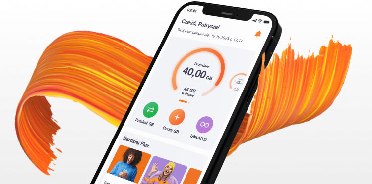 Pakiety nielimitowanego internetu w Orange Flex