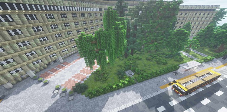 warszawa w swiecie minecraft