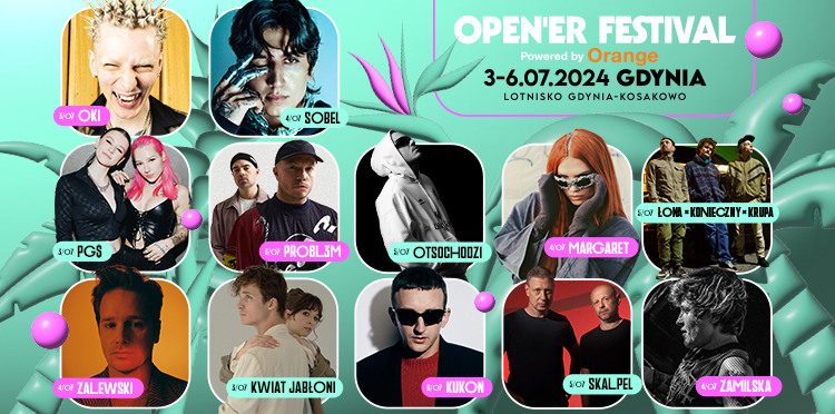 12 nowych artystów na Open’er Festival Powered by Orange