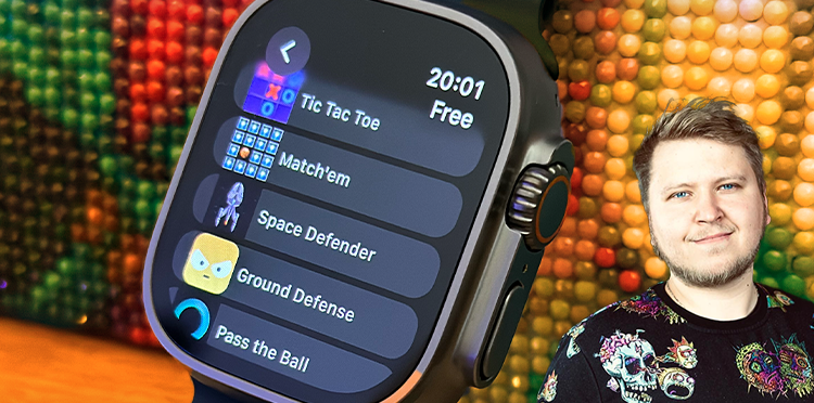 Granie na… Apple Watch