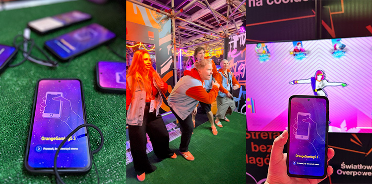 Just Dance i Beat Saber na Orange Warsaw Festival w strefie Orange