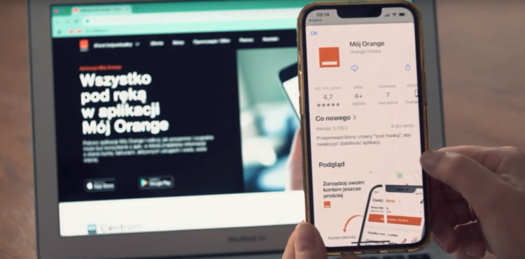Centrum Bezpieczeństwa w&nbsp;aplikacji Mój&nbsp;Orange