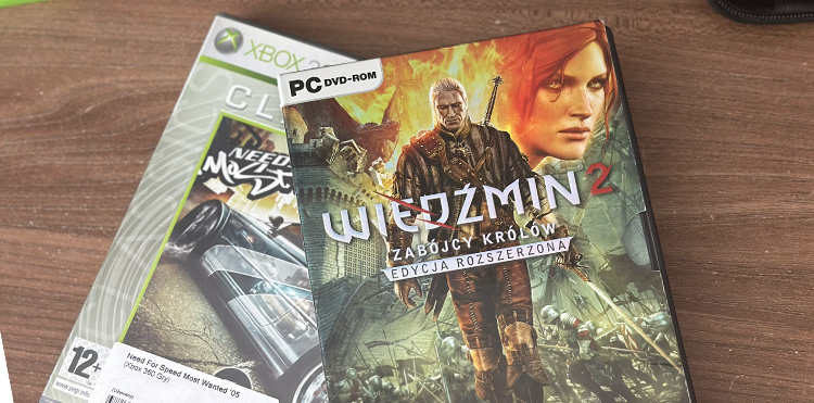 wiedzmin 2 gry retro