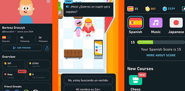 duolingo gry
