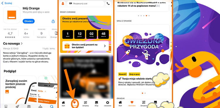 gry moj orange jak otworzyc