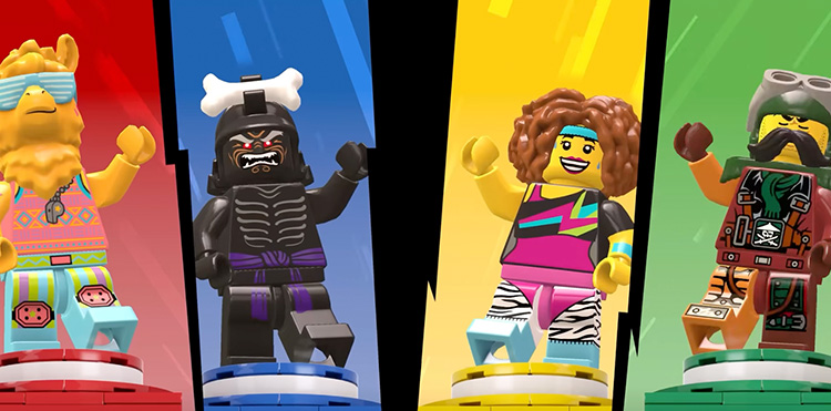 lego party netflix ludziki postaci