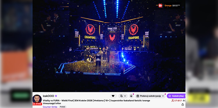 final vitality iem 2026 orange